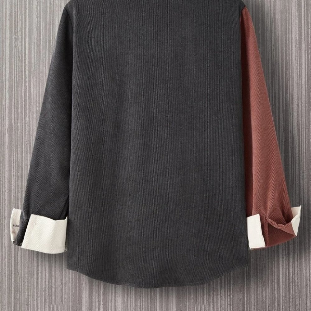 Brown Mens Cowboy Collared Tee Shirt - Picture 4 of 6